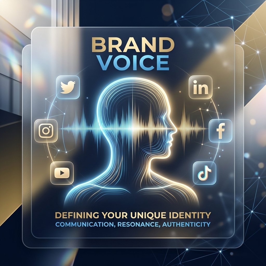 كيف تبني هوية صوتية (Brand Voice) قوية باستخدام الذكاء الاصطناعي؟ الدليل الاستراتيجي